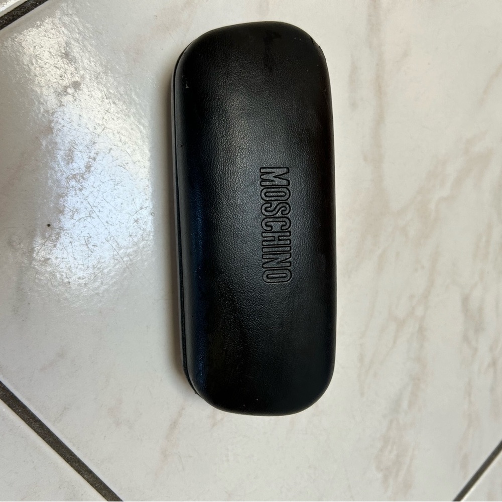 Moschino eyeglass case